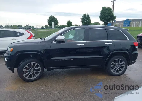 2017 Jeep Grand Cherokee Overland z USA, uszkodzony, nr VIN 1C4RJFCG5HC904470